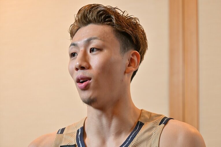昨季のBリーグ王者である琉球ゴールデンキングスのエース・今村佳太　©Hideki Sugiyama
