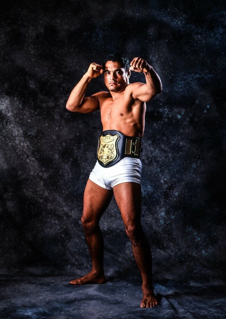 ヒクソンのスタジオ写真（1996年7月撮影）　©Susumu Nagao