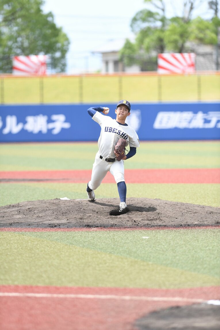宇部商「サヨナラボークの悲劇」藤田修平の息子も宇部商エースに。今年3年、最後の夏だった　©Kota Inoue