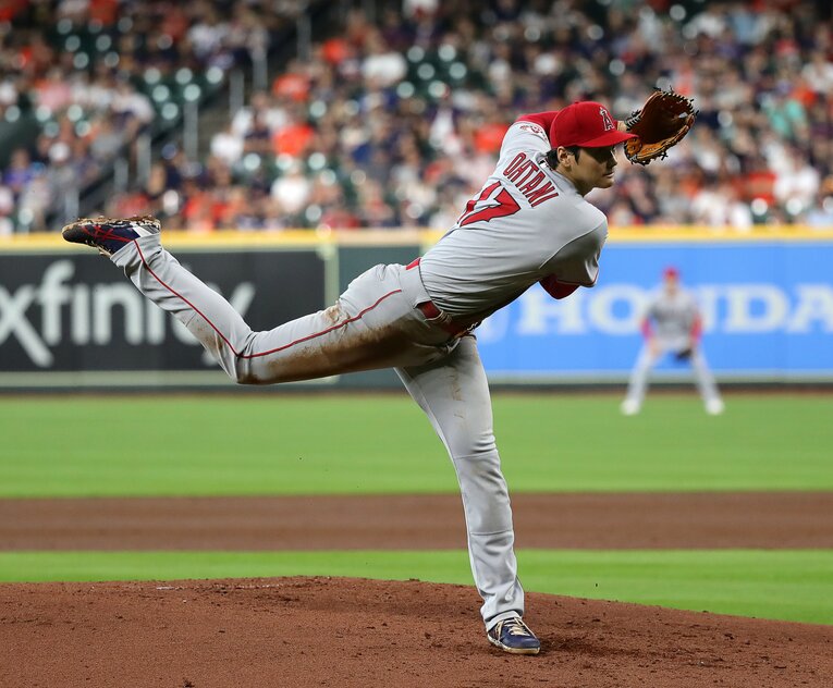 12奪三振の快投で今季初勝利を挙げた4月20日のアストロズ戦　©Getty Images