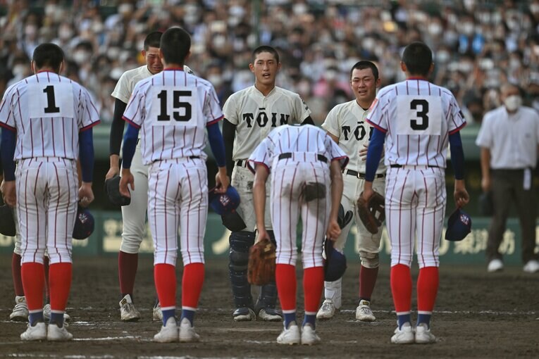 夏の甲子園では途中敗退も、大阪桐蔭はやはり、きらめく才能の宝庫だ　©Hideki Sugiyama