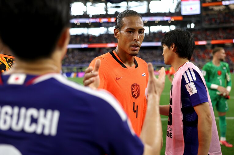 2−2のドローに持ち込んだ北中米W杯オランダ戦。ファンダイクを惑わせた深層とは ／ photograph by Maja Hitij - FIFA/Getty Images