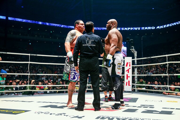 2015年大晦日、“因縁”のボブ・サップとの再戦　©RIZIN FF Susumu Nagao