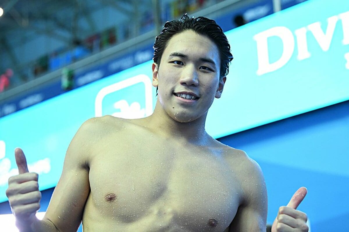 200m自由形で日本勢初の銀メダル。松元克央と伸び悩みを打破した名将