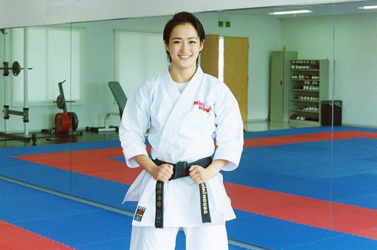 東京五輪で金を狙う美しい空手家 清水希容を強くした 勝てる 感覚 3 3 空手 Number Web ナンバー