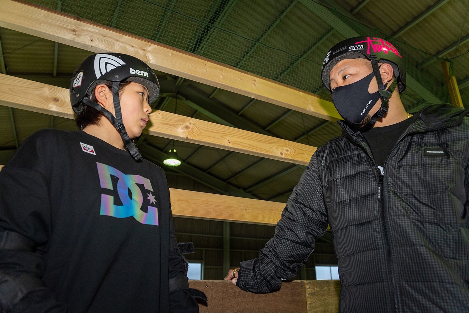 拳道コーチがいくら注意を促しても、この頃の岡本にはそれを素直に受け入れる度量がなかった（2021年1月撮影）　©Yoshio Yoshida