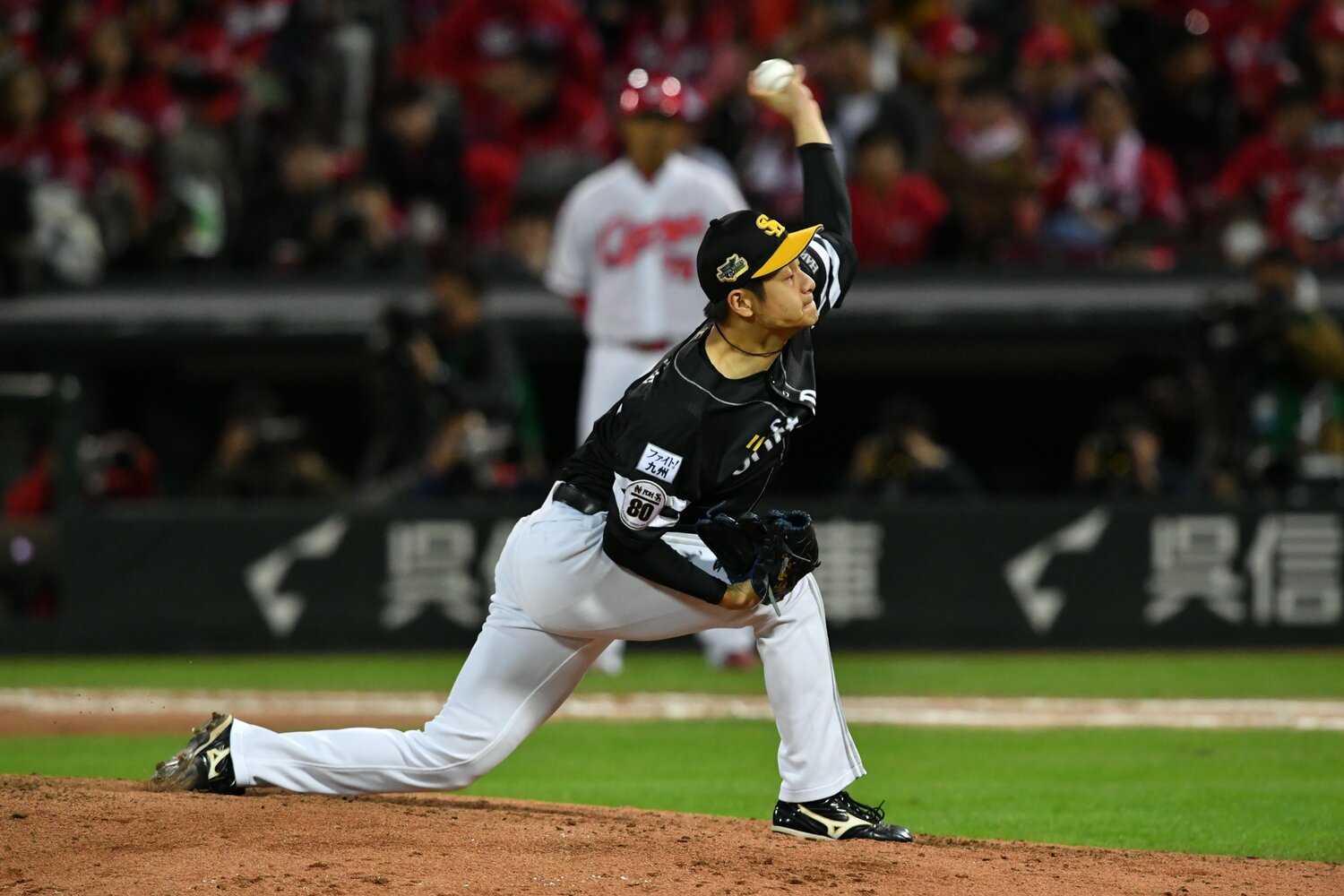 プロ1年目の2018年、日本シリーズにも登板した大竹 ©Hideki Sugiyama