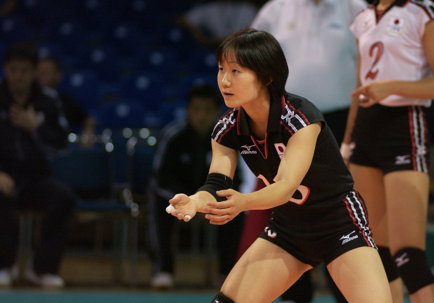 2002年全日本初選出、同年の世界選手権に出場した　©︎Michael Kolvenbach/AFLO