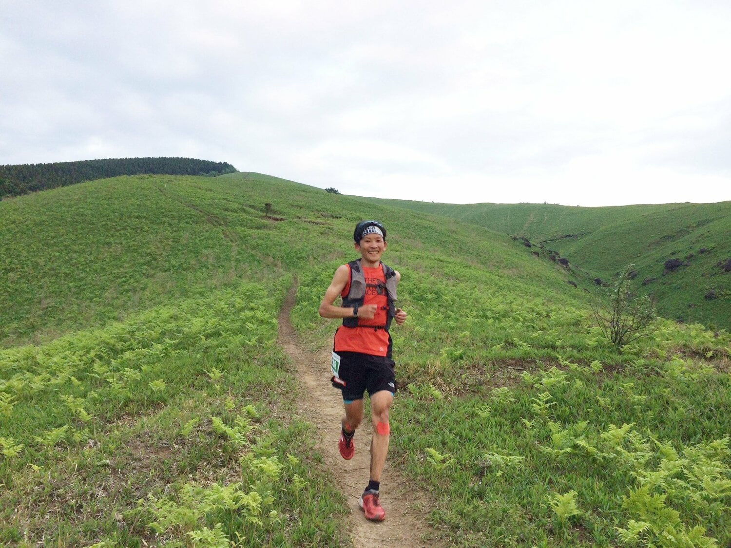 2018年からトレイルレースにも参加するようになった尾田さん。マラソンの新たな魅力を見つけた(本人提供)