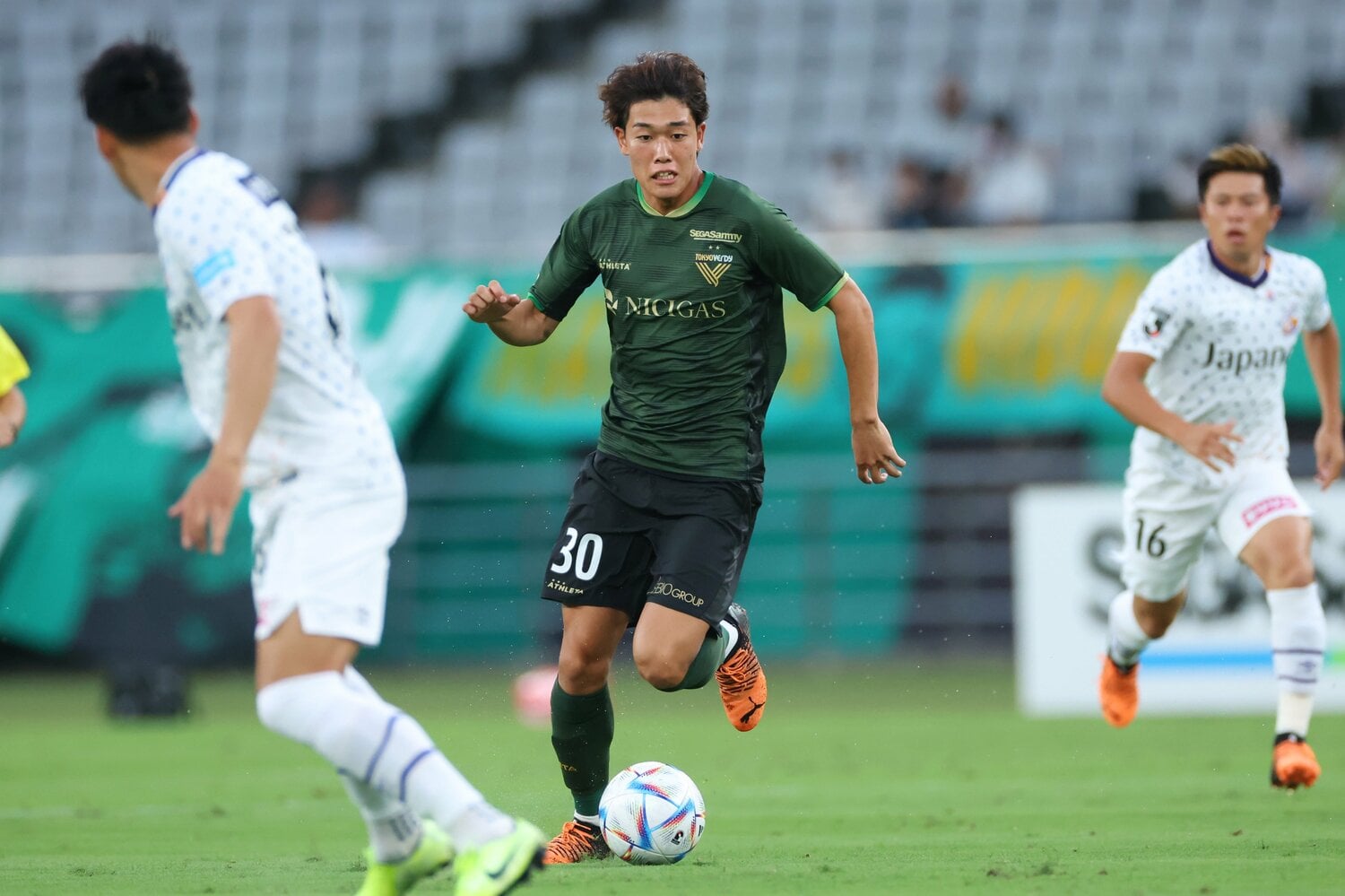 ヴェルディ移籍後の染野　©YUTAKA/AFLO SPORT