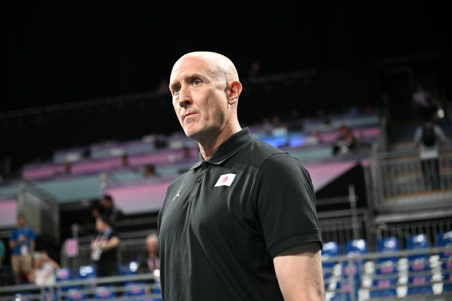 代表チームを率いるホーバスHC　©︎Kaoru Watanabe/JMPA