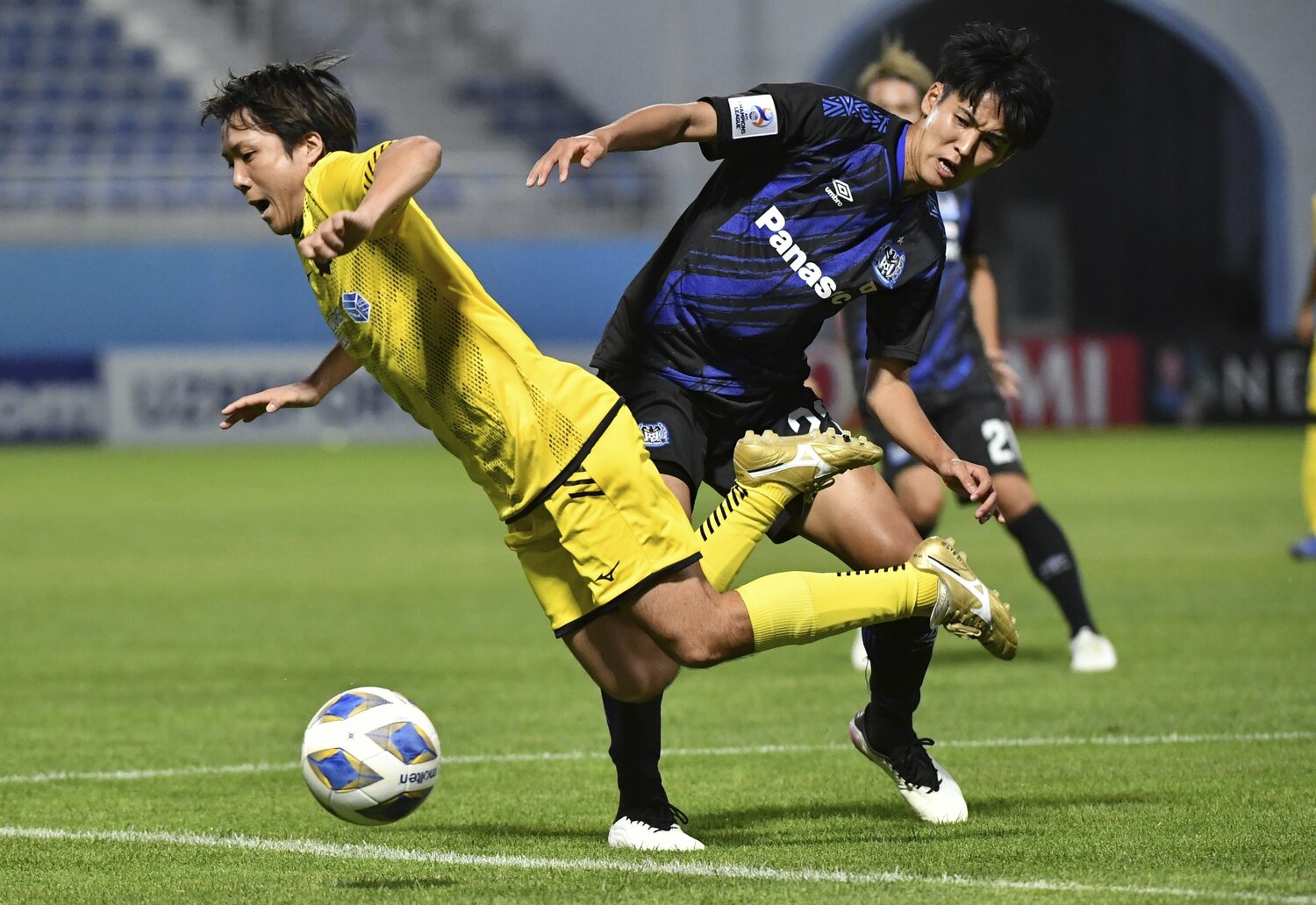 ACLでガンバ大阪と対戦（2021年）©︎AP/AFLO