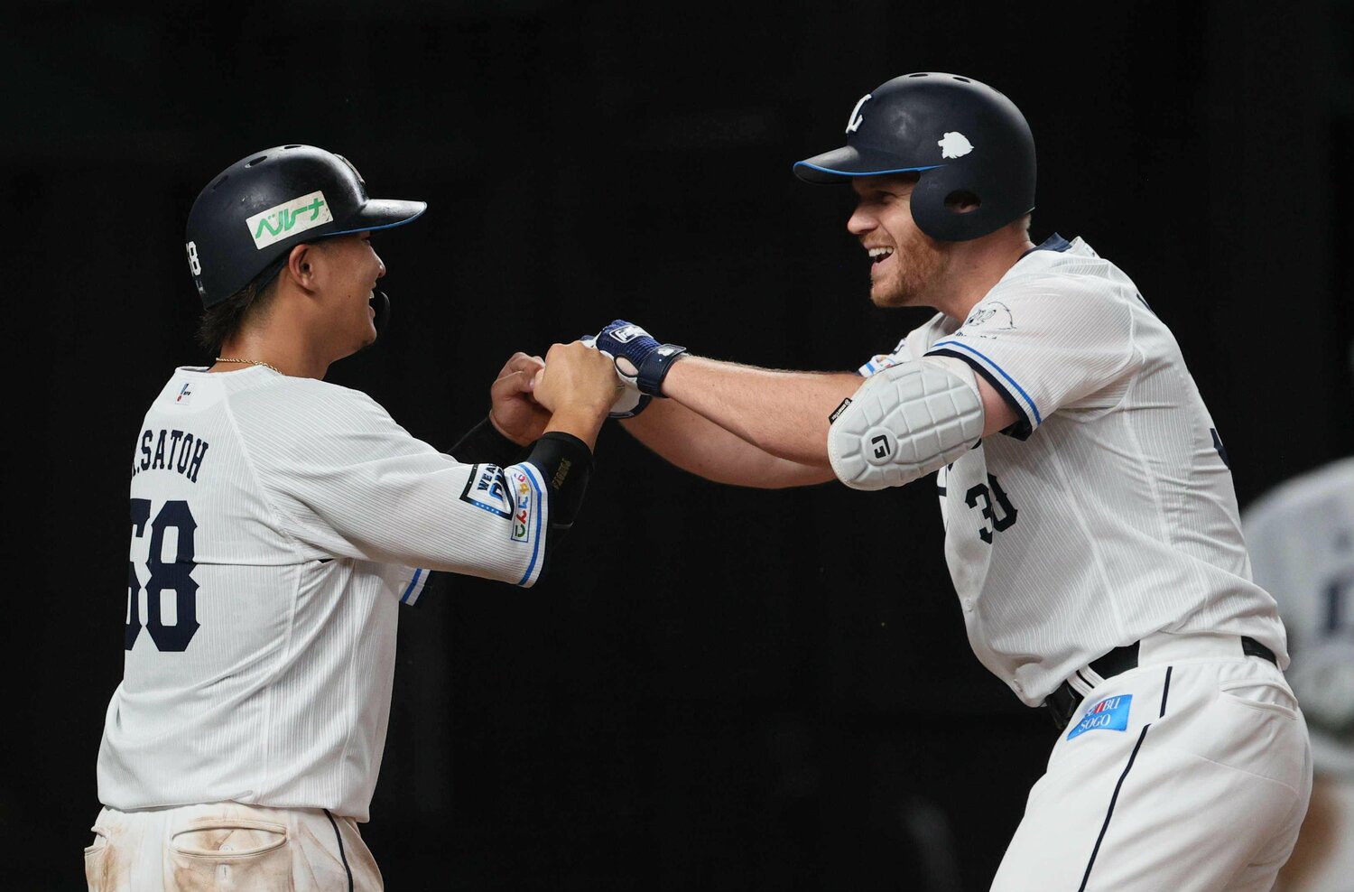 ポジティブで穏やかな性格でチームメートからも愛されている　©︎JIJI PRESS