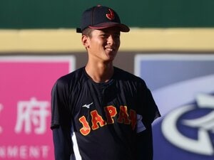 「甲子園でも大きい選手ばかりだったので…」U18日本代表で“165センチの小兵”がスタメン抜擢…本人も「最初は驚いた」山畑真南斗は何がスゴい？