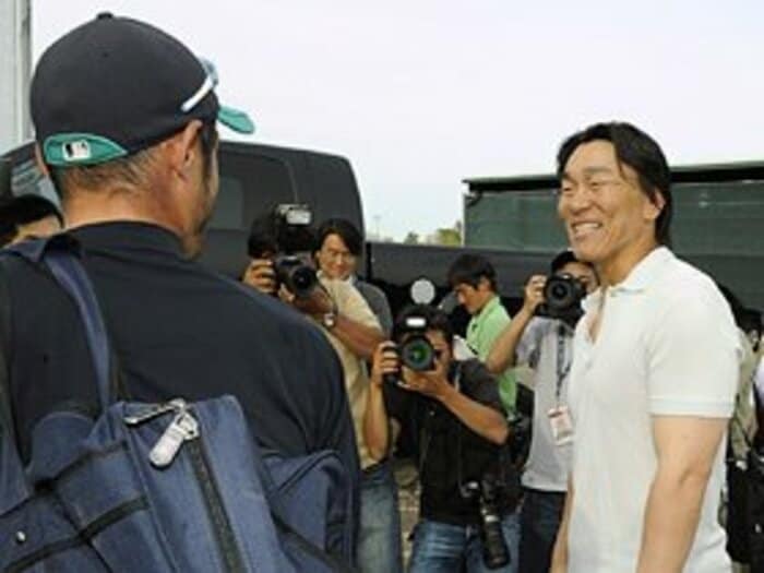 イチローと松井秀が開幕早々苦悩中。マリナーズとエンゼルスの弱点とは？＜Number Web＞ photograph by KYODO