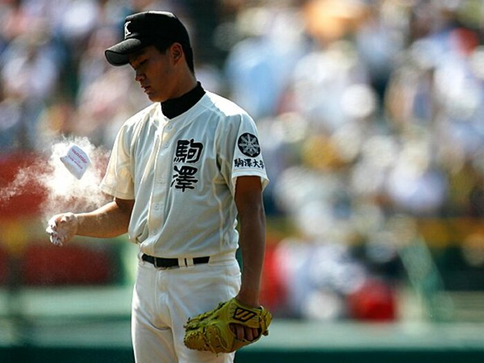 田中将大 「修羅場で見せた真骨頂」 ~<'06年夏決勝>駒大苫小牧vs.早実~<Number Web> photograph by Naoya Sanuki