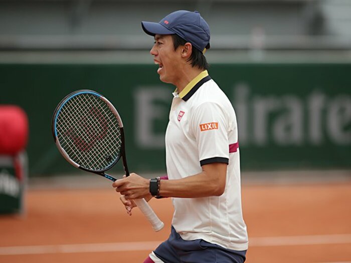 錦織圭の勝負強さは生きていた 全仏“劇場フルセット”で「A lot of focus」覚醒<Number Web> photograph by Hiromasa Mano