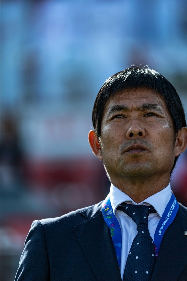 2019年のアジア杯、森保一監督　©Takuya Sugiyama