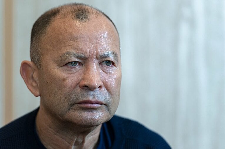 2012年から2015年まで日本代表を率いたエディー・ジョーンズ。日本選手を追い込む姿勢の裏にはある信念があった―― ／ photograph by Takuya Sugiyama