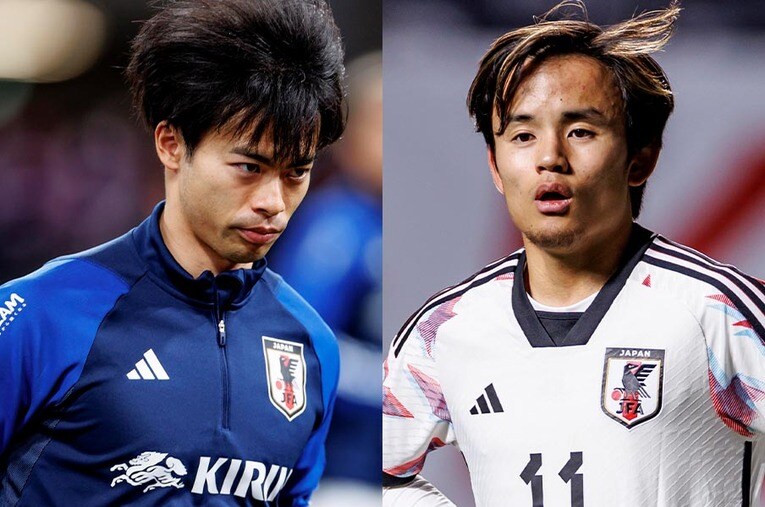 ブライトン、ソシエダで充実の1年を送った三笘薫と久保建英。日本代表でもクラブでのような輝きを見せられるか　©Kiichi Matsumoto/JMPA
