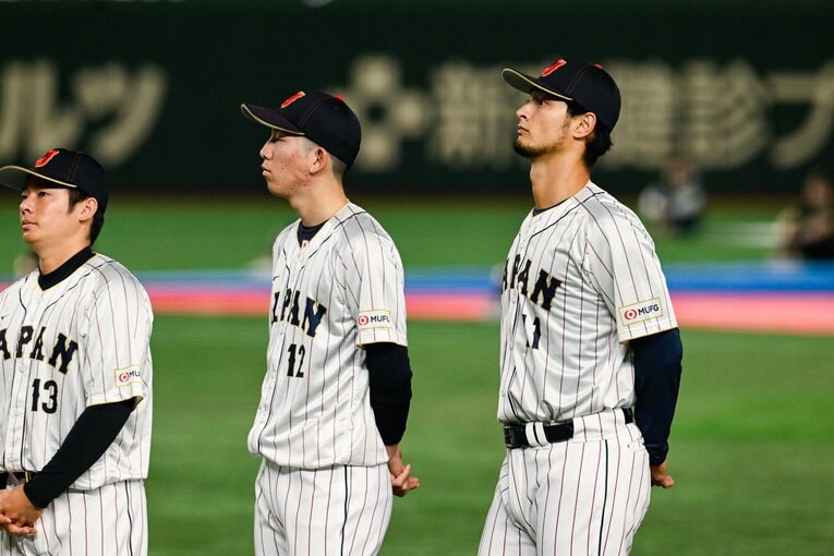 WBC中国戦の試合前　©Naoya Sanuki