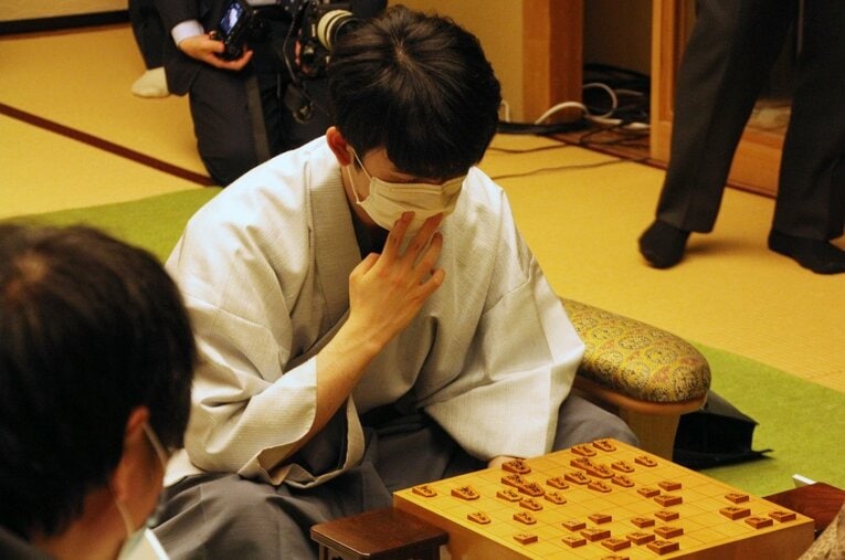 第81期名人戦第1局　©NumberWeb