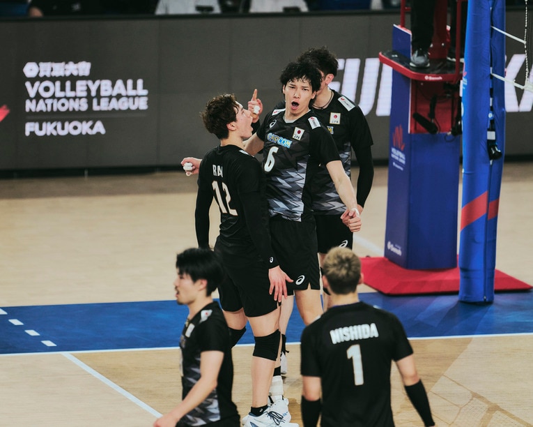 ネーションズリーグ（2024年）©︎Yuki Suenaga