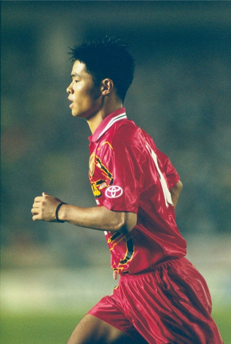 名古屋グランパスエイト時代の小倉　©Sports Graphic Number