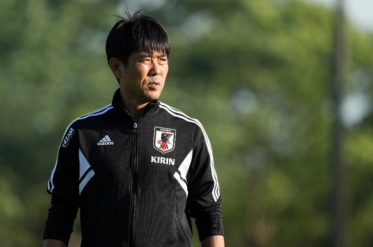 横浜F・マリノスから7人、サンフレッチェ広島から6人の選手を招集した森保一監督　©Koji Watanabe/Getty Images