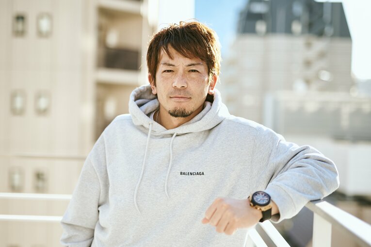 2021年オフ撮影の松田　 ©Ichisei Hiramatsu