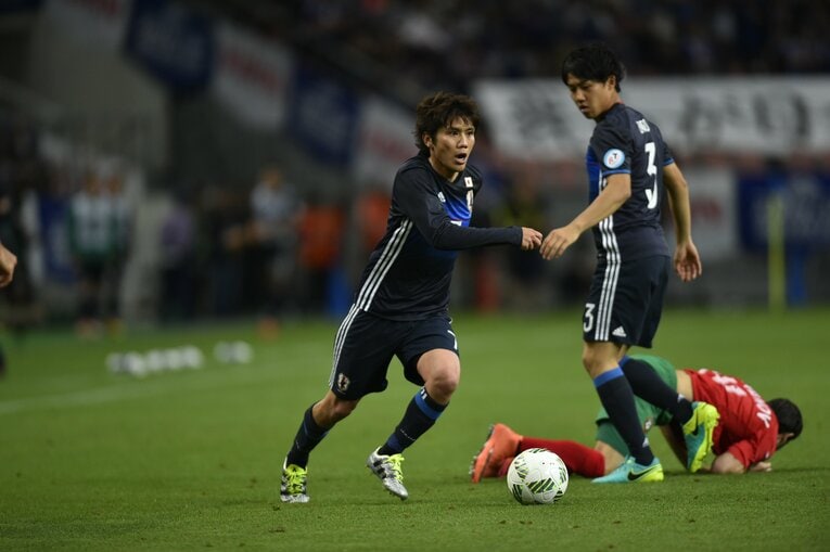 柏木陽介、遠藤航（2016年）©︎Takuya Sugiyama