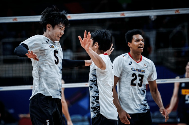 大塚達宣（VNLイタリア戦）©︎Volleyball World大