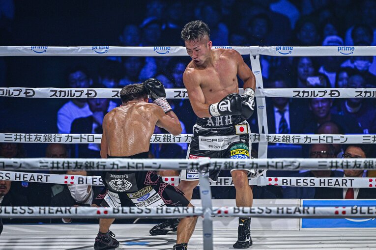 井上拓真vs.堤聖也（WBA世界バンタム級タイトルマッチ）©Takuya Sugiyama