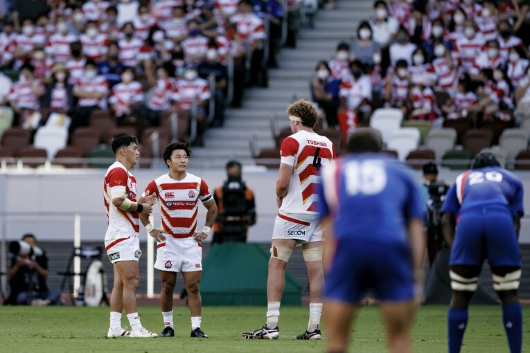 SO李承信、SH齋藤直人、LOワーナー・ディアンズ　©︎Kiichi Matsumoto