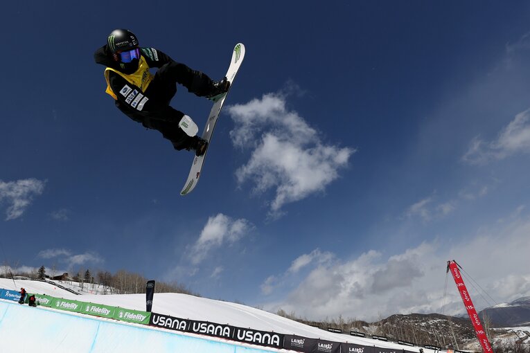 ワールドカップ最終戦で、戸塚は「ダブルコーク1440」などの大技を次々に繰り出した　©Getty Images