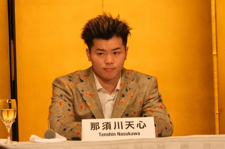 ボクシング転向の時期を遅らせて、武尊との「世紀の対決」を承諾した那須川　©Norihiro Hashimoto