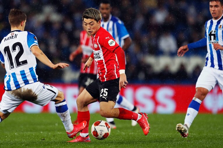 堂安律がPSVで得つつある信頼… 懐かしの“香川真司の元相棒”ゲッツェ、“89億円の価値”スペイン代表MFを撮って気づいたこと(16)