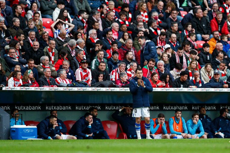 「クボには開幕前から…今はそれ以上の期待だ」MVP→徹底マークで不発も久保建英21歳“バスクダービー両軍サポの熱視線”をカメラマンは見た(55)