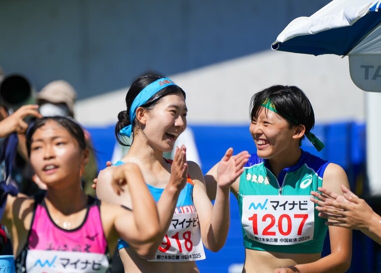 レース後には笑顔も　©Satoshi Wada