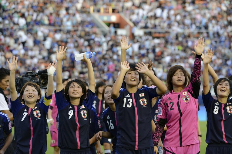 FIFA U-20女子ワールドカップに出場し、4強入りに貢献した当時18歳の猶本光（2012年）©︎Toshiya Kondo