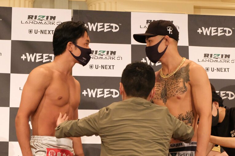 前日軽量でも火花を散らした2人　©Norihiro Hashimoto