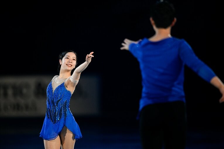 NHK杯のエキシビション　©Asami Enomoto