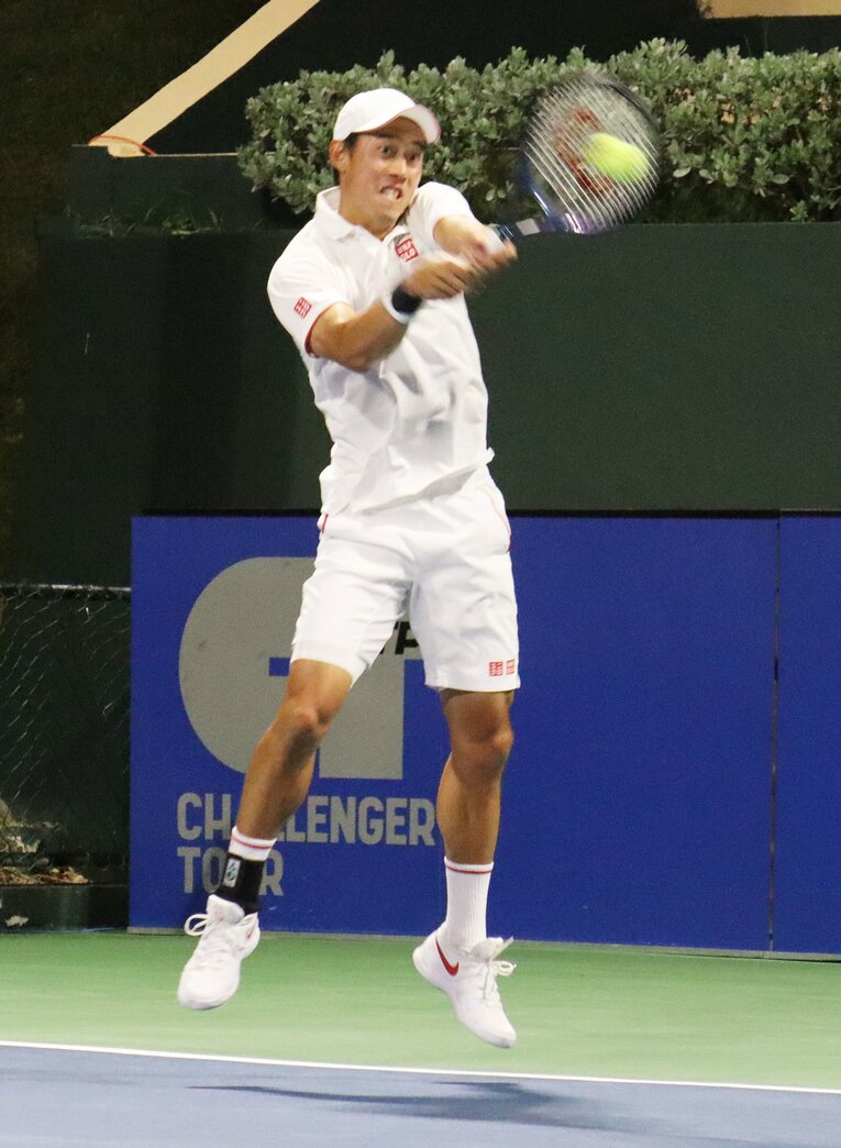 復帰戦のプレーぶり　©JIJI PRESS　