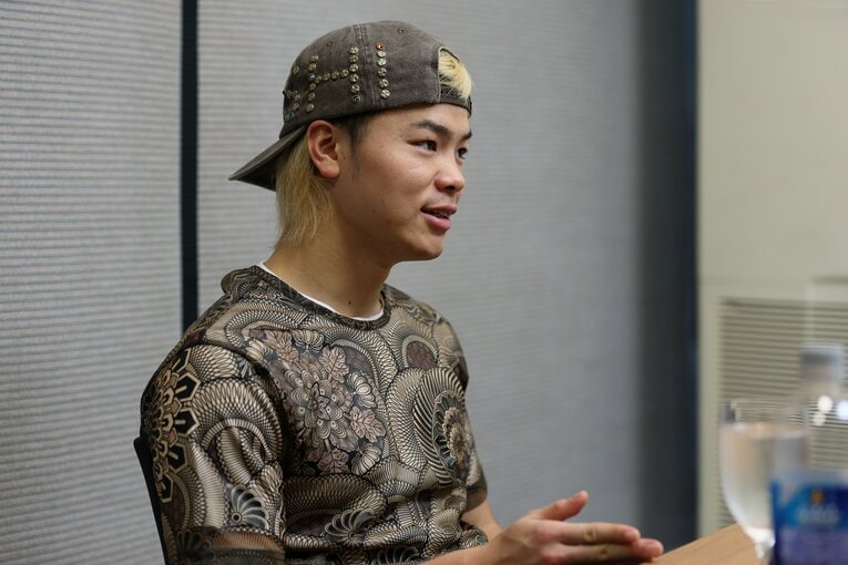 「マイナスを引いていく作業をやっている感じ」と語る那須川天心　©️Shigeki Yamamoto