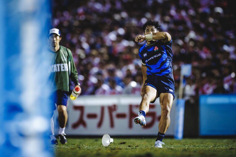 難敵フィジーを相手に劇的な逆転勝利を収めたフィジー戦　©Kiichi Matsumoto