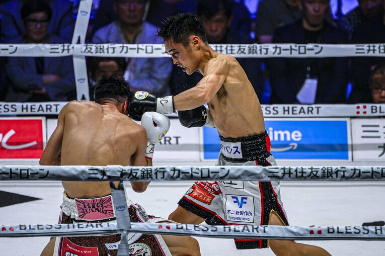 中谷潤人vs.西田凌佑（WBC・IBF世界バンタム級王座統一戦） ©Takuya Sugiyama