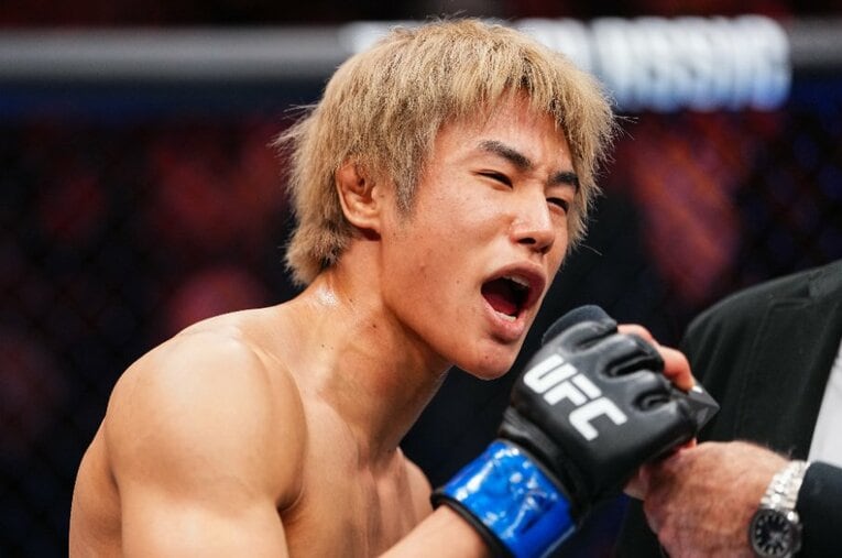 『UFC 328』でフライ級タイトルマッチに挑む平良達郎（26歳）。日本人初の頂は目前に迫っている ／ photograph by Getty Images