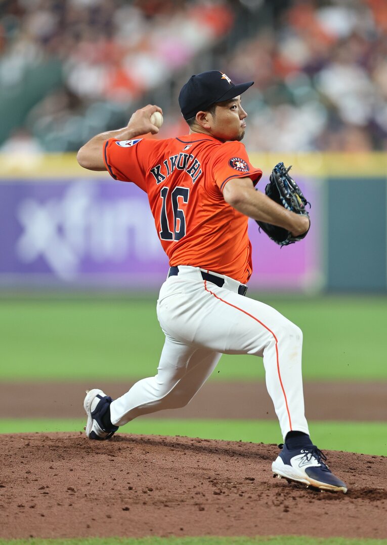 菊池は強豪アストロズ移籍で勝ち星を伸ばせるか　©JIJI PRESS