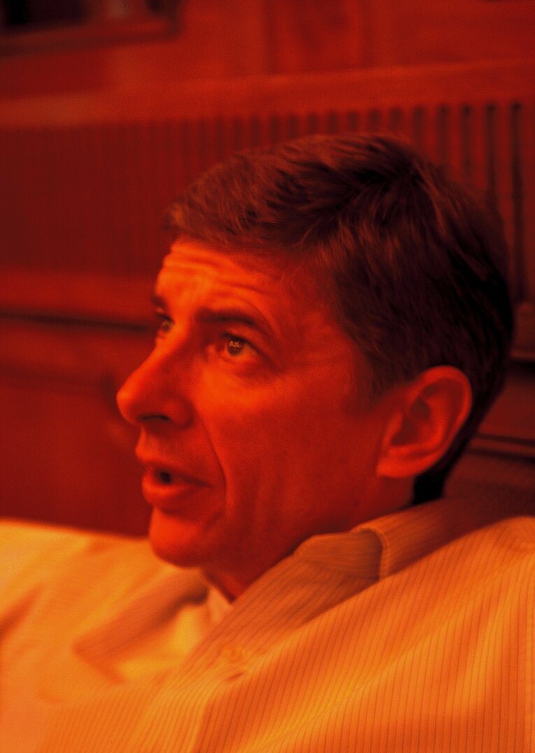 グランパス時代のベンゲル　©BUNGEISHUNJU