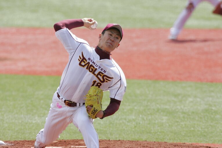 07年、ルーキー時代の田中　©Toshiya Kondo